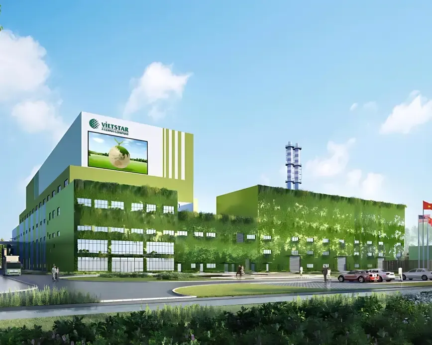 Nhà máy đốt rác Việt Star Củ Chi